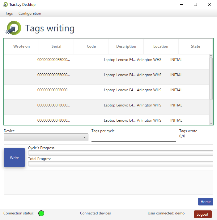 Trackvy Desktop #1